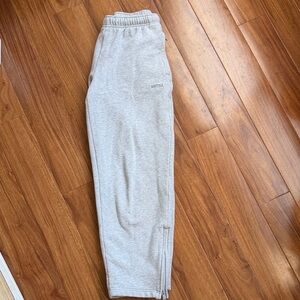Aritzia Heather Gray Jogger Sweatpants